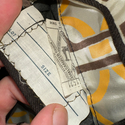 VTG Mens 2 PC Suit 42 Jacket Coat Pants Brown Rockabilly 60s 1960s Classy