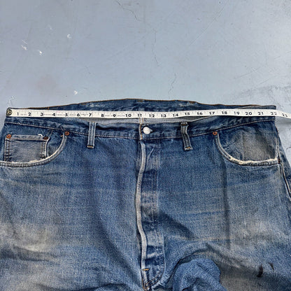 Levis 501 Vintage 70s SS Redline Selvedge USA XX Jeans Med Wash 48x30 Act 44x26