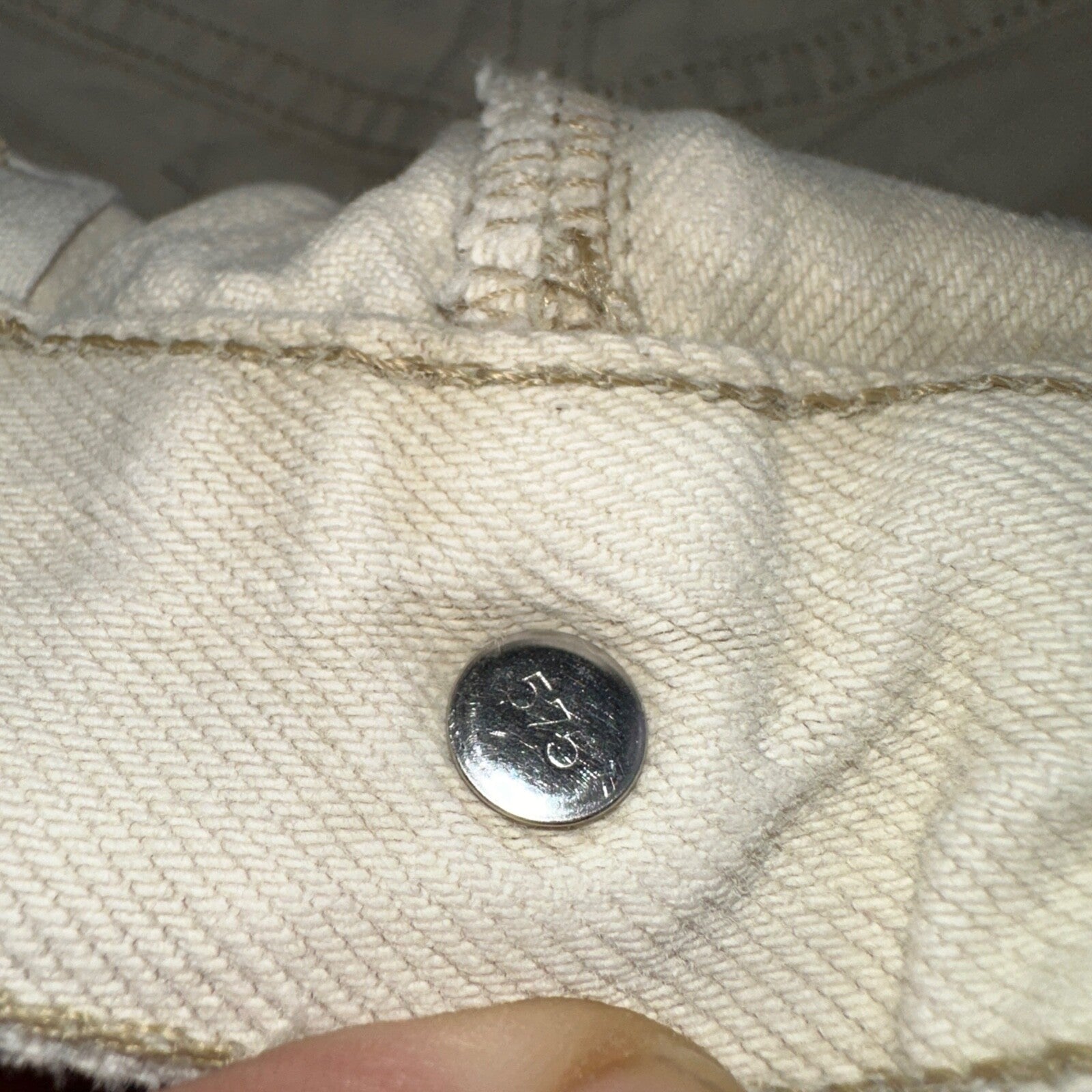 Levis 550 Vintage 90s USA Red Tab Jeans 32x34 White Wash 501 Act 30x32