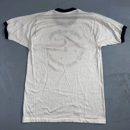 Champion McNary High School Oregon VTG T Shirt 7UP Soda Screen Stars Ringer 80s