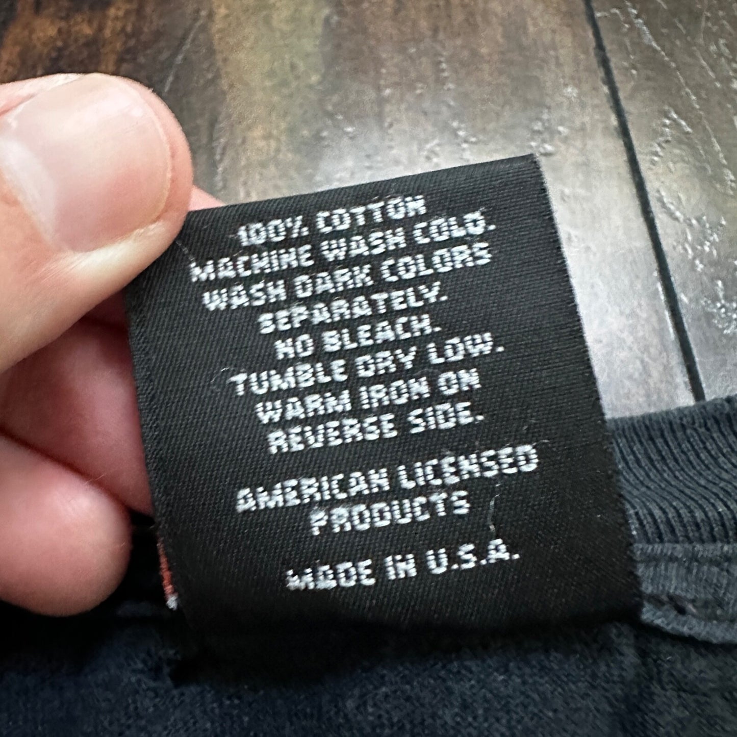 HARLEY DAVIDSON USA VTG T Shirt Salem Oregon Walkers Cycle Bike 90s Y2K Faded