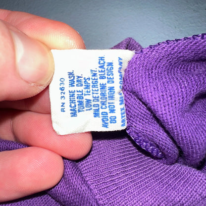 Abilene Christian University Texas 70s VTG T Shirt Football Raglan Purple 1970s