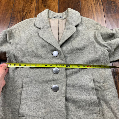 Vintage USA Rockabilly Womens Jacket Japan Wool 60s 70s Top Coat Warm Sanforized