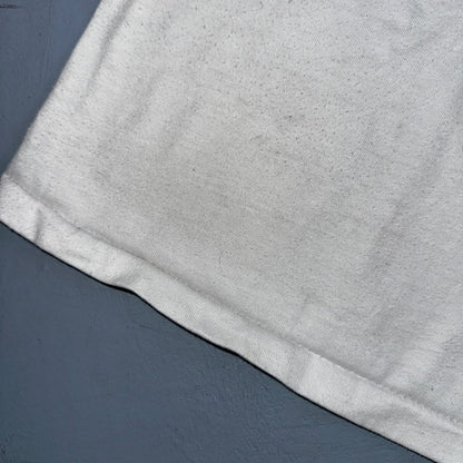 Disney Mickey Mouse Ringer 1980s VTG T Shirt Cute Boxy Crop XL 80s Movie Promo