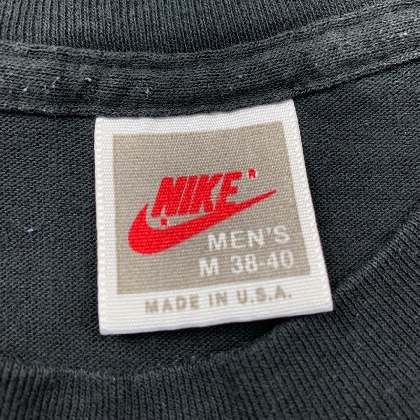 Vintage Nike T Shirt USA Rare Basketball Jordan Funny Owl Shot Cartoon Rap 90s