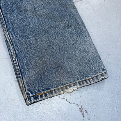 Levis 501 Vintage Y2K 90s XX Straight Leg Jeans Blue Light Wash 36x34 Act 33x30