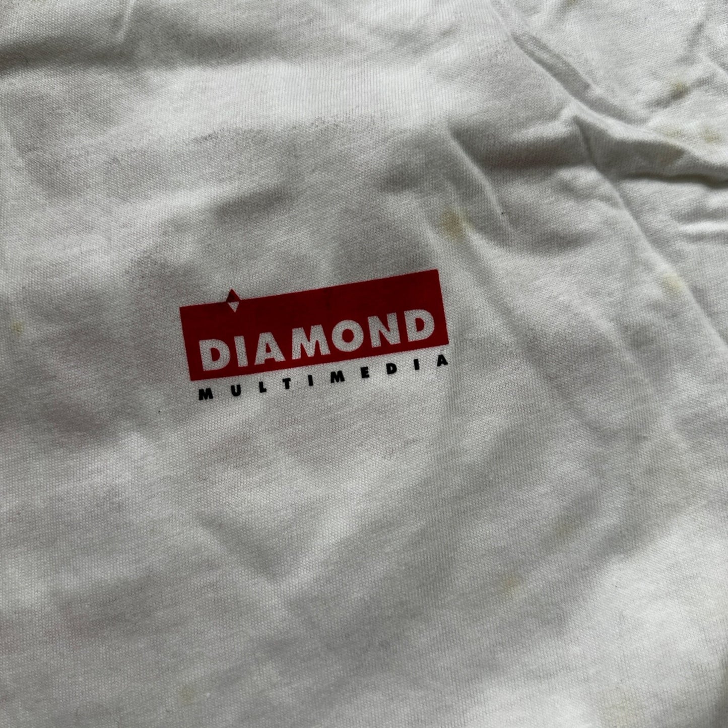 Diamond LOADED Multimedia Vintage T Shirt 90s Hanes Single Stitch Rap Funny
