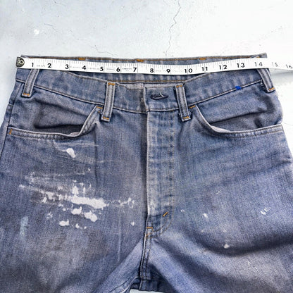 Levis 646 Vintage 70s USA Orange Tab Bootcut Flare Blue Bell Bottom Jeans 29x28