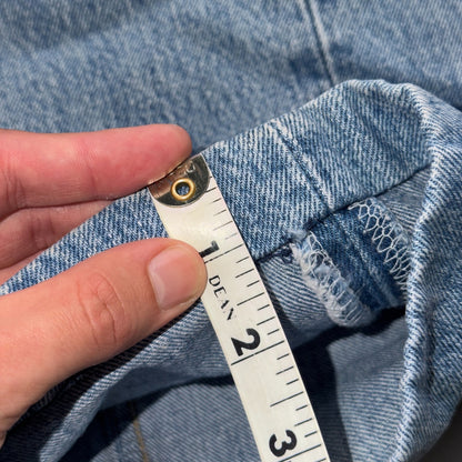 Levis 501 Vintage 90s USA XX Straight Leg Jeans Blue Light Wash 29x36 Act 27x28