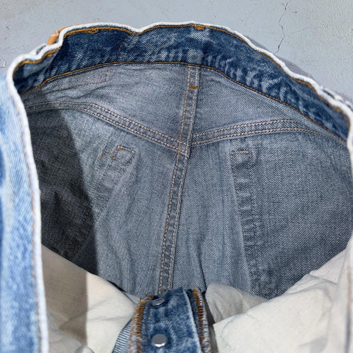 Levis 501 Vintage 80s USA XX Straight Leg Jeans Blue Med Wash 34x38 Act 31x33