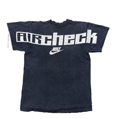 Nike Vintage T Shirt Mens XL AIR CHECK Rap Jordan Music Flight Track Sneakers