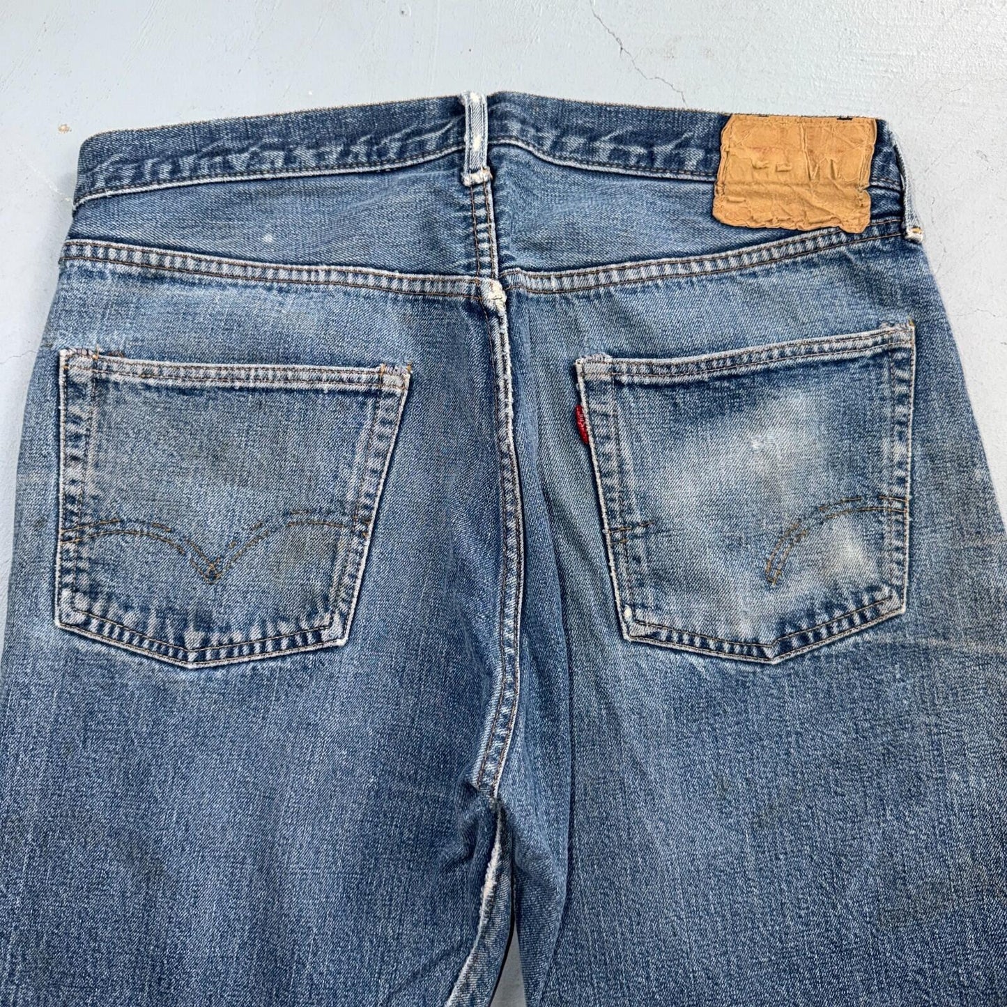 Levis 501 Big E Vintage 60s Redline Selvedge USA XX 1960s Jeans 36x32 Act 34x29