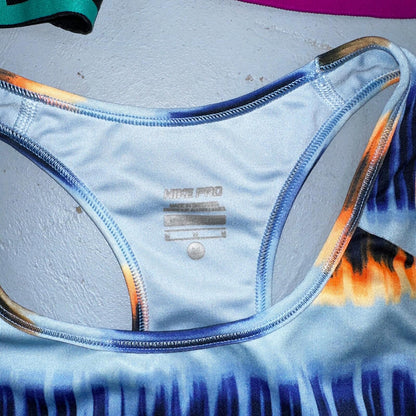 Nike Sports Bra Womens M Swoosh Outdoor Running Workout Lot of 3 Pink