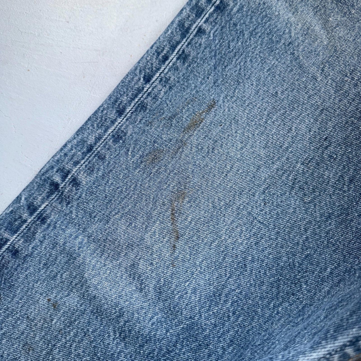 Levis 501 Vintage 90s USA XX Straight Leg Jeans Blue Light Wash 38x30 Act 35x27