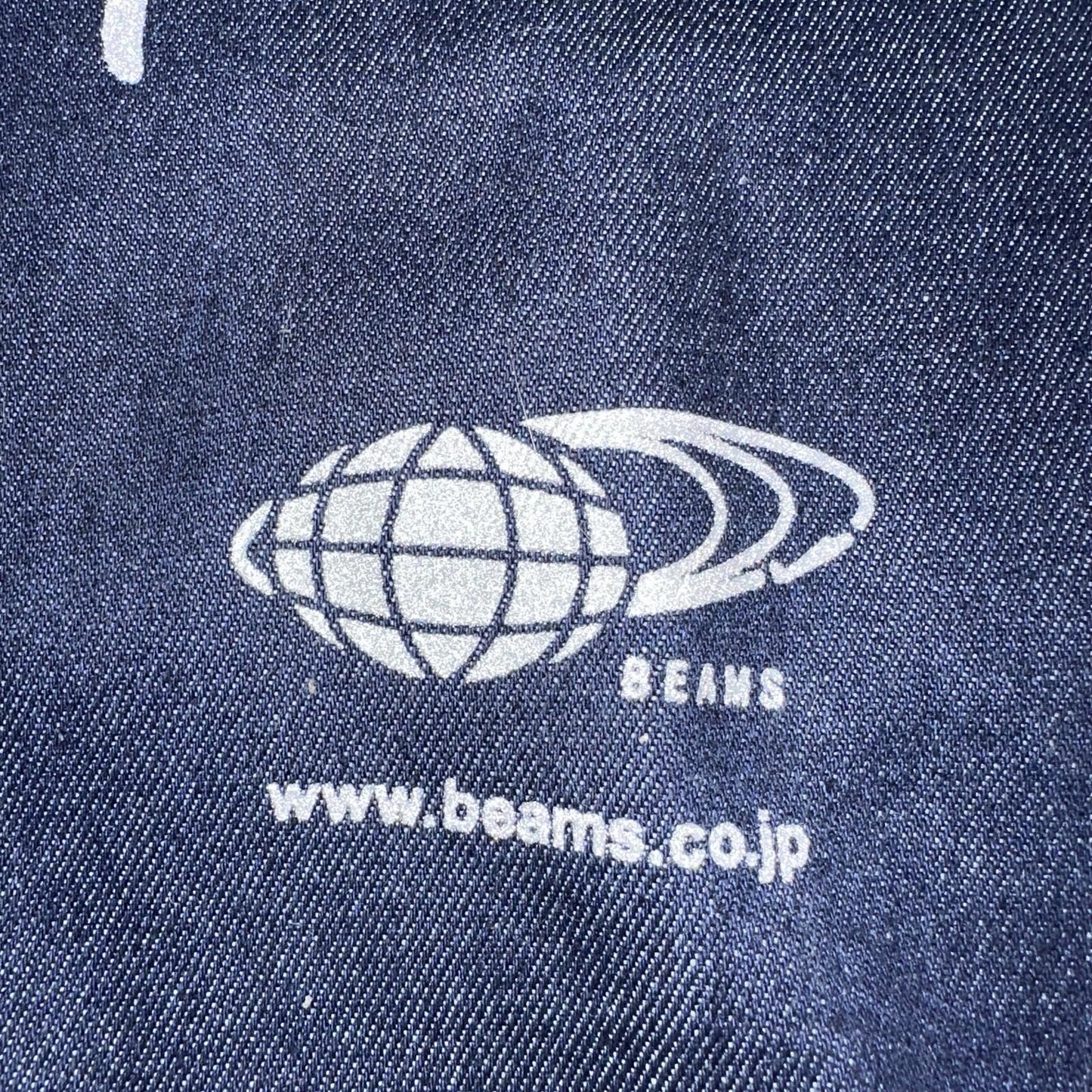 Beams Japan x Rin Tanaka Inspiration Freedamn Denim Tote Bag Vintage Style