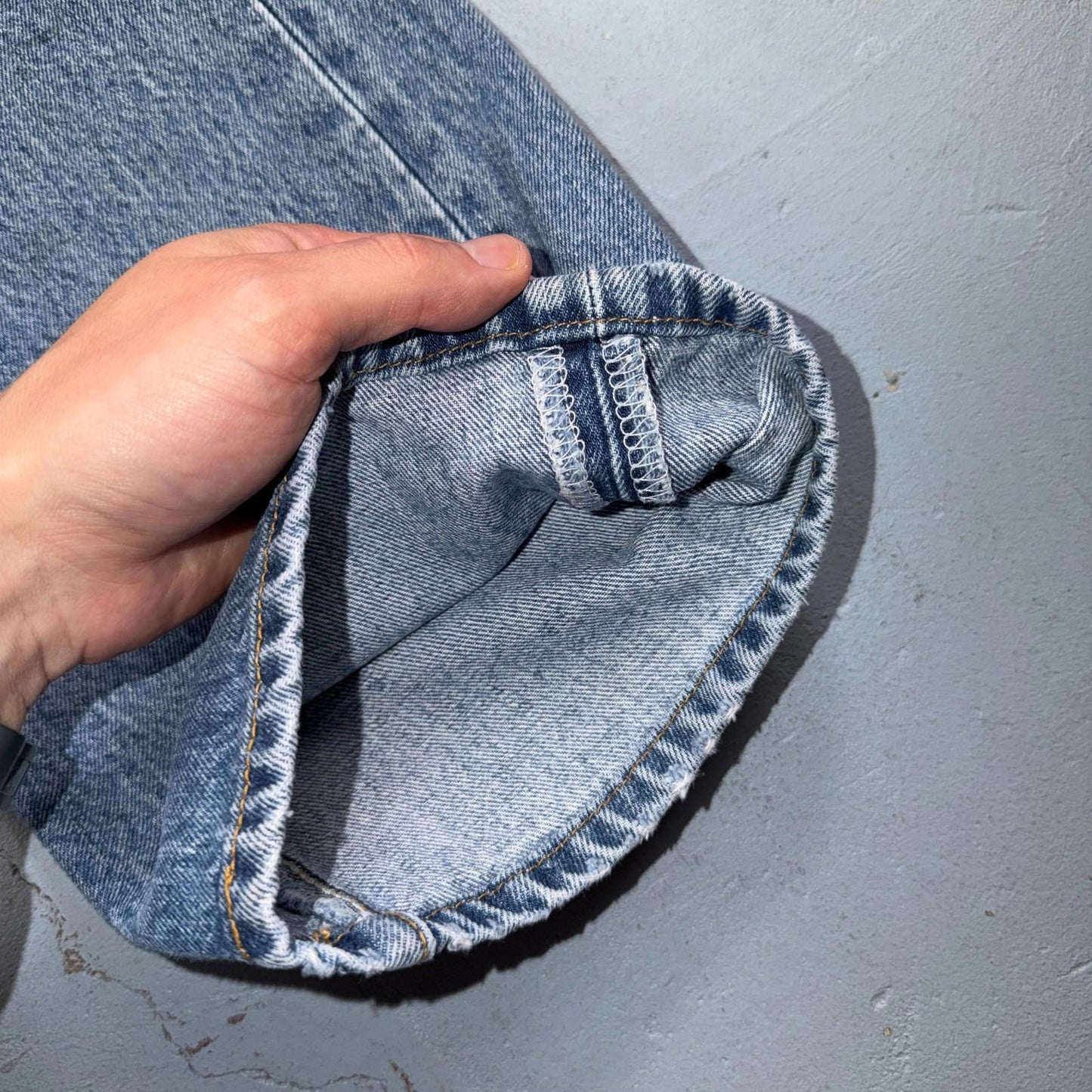 Levis 501 Vintage Y2K 90s XX Straight Leg Jeans Blue Light Wash 34x34 Act 31x32