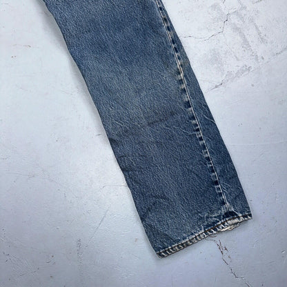 Levis 501 Vintage 80s Redline Selvedge USA XX Jeans Med Wash 32x36 Act 29x32