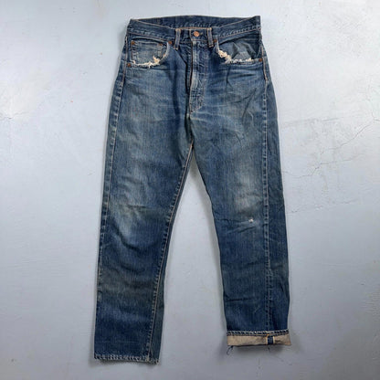 Levis 505 Big E Vintage 60s Redline Selvedge USA XX 1960s Jeans 501 Act 31x28