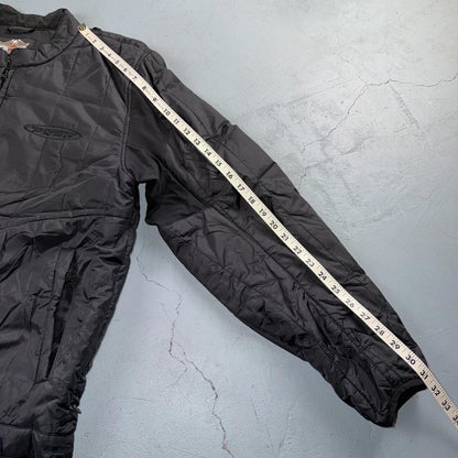 Harley-Davidson FXRG Lightweight Jacket Liner Mens XL Puffer Black Warm Up