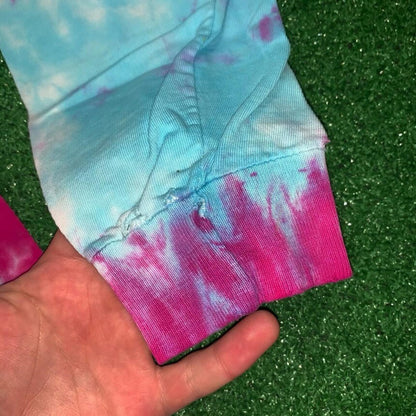 Nike Vintage T Shirt USA Rare Custom Tie Dye Piano Music Marathon Frank Ocean
