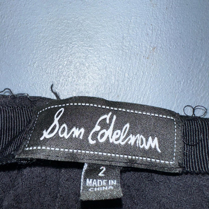 Sam Edelman Womans Skirt 2 Silver A Line Stretch Mini Cute Y2K Grunge