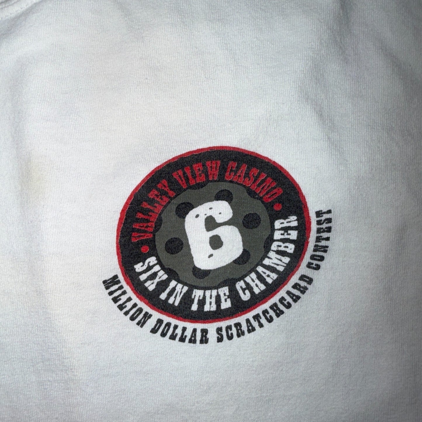 VTG 90s Ballys New Cash Grab Casino T Shirt Gambling Graphic Las Vegas Cowboy