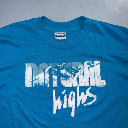 Natural Highs 80s VTG T Shirt Single Stitch Graphic Mountains Single Stitch Cool
