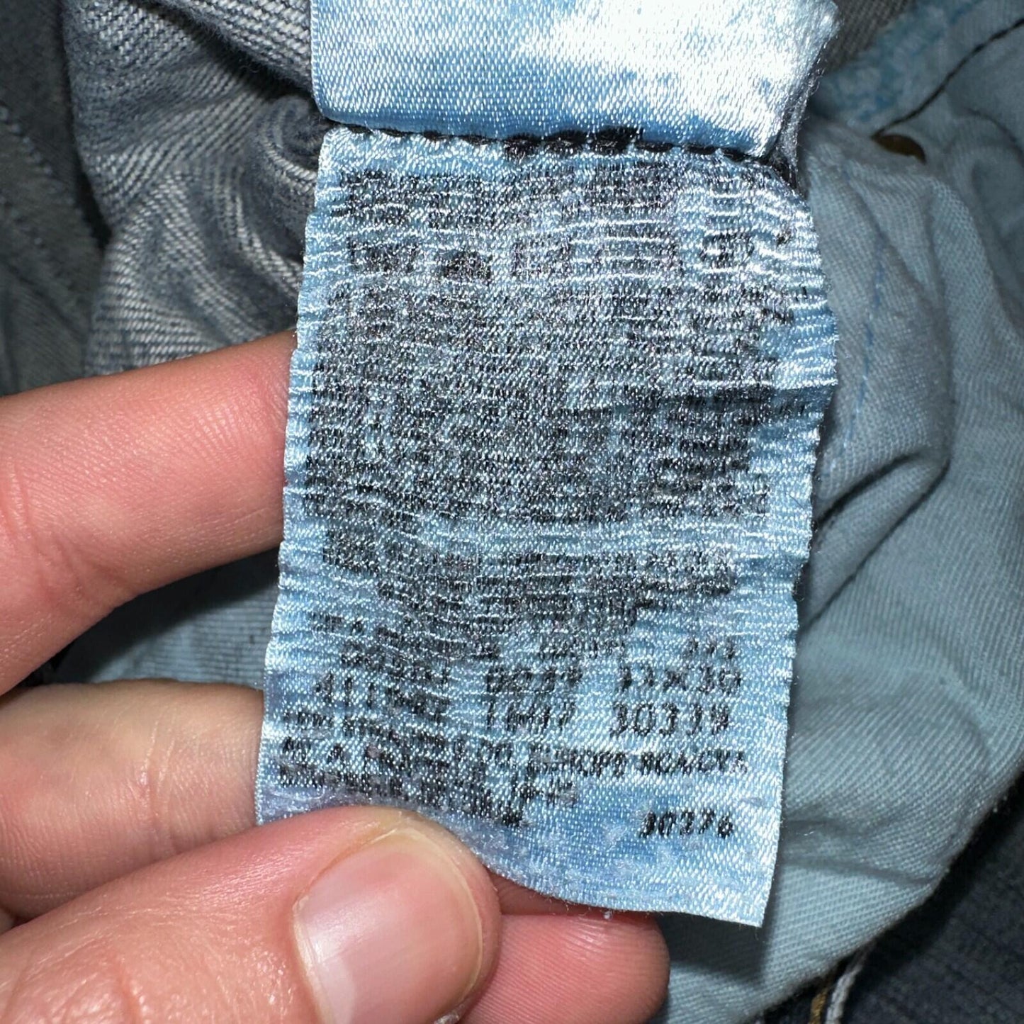 Levis 501 Vintage Y2K XX Straight Leg Jeans Blue Med Wash 33x30 Act 32x28