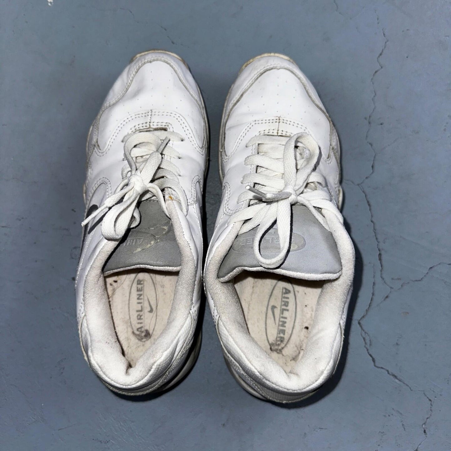 Vintage Nike Walker Airliner White Grey Y2K Dad Shoes Women’s SZ 8.5 174119-101