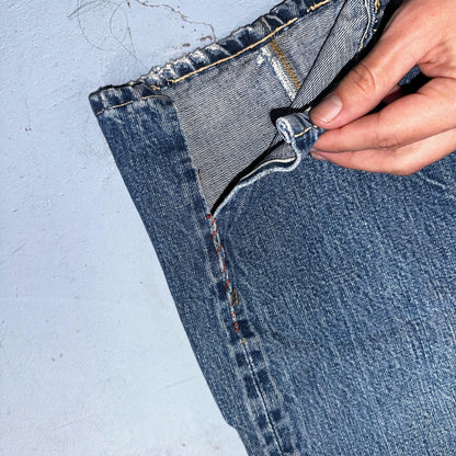 Levis 501 Big E Vintage 60s Redline Selvedge USA XX 1960s Jeans 66 Act 28x28