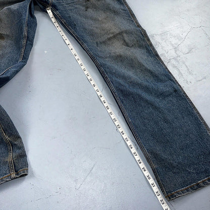 Ariat Rebar Jeans Men's 35x34 Blue M4 Workhorse Edge Boot Cut Western