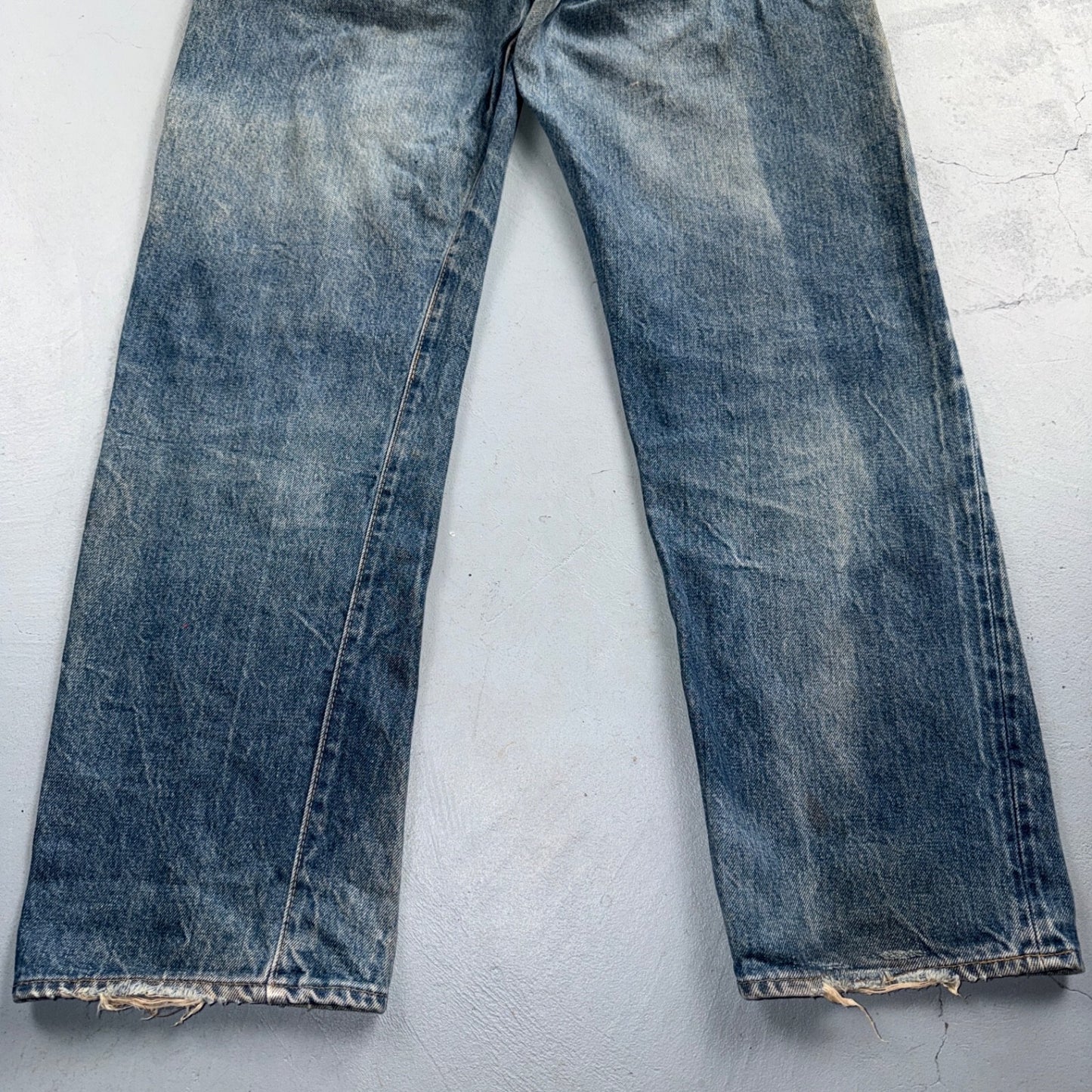 Levis 501 Vintage 80s Redline Selvedge USA XX Jeans Light Wash 34x30 Act 33x28