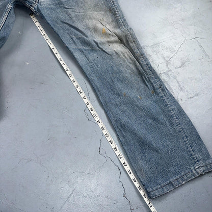 Levis 501 Vintage 90s XX Straight Leg Jeans Y2K Light Wash 40x36 Act 38x31