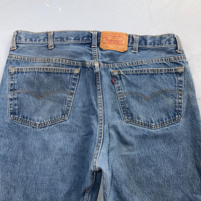 Levis 501 Vintage 80s USA XX Straight Leg Jeans Blue Light Wash 40x30 Act 37x28
