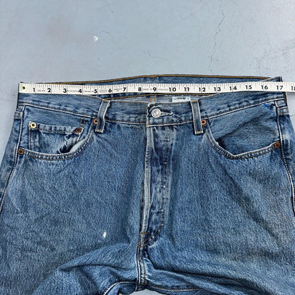 Levis 501 Vintage 90s XX Straight Leg Jeans Y2K Med Wash 36x34 Act 34x33