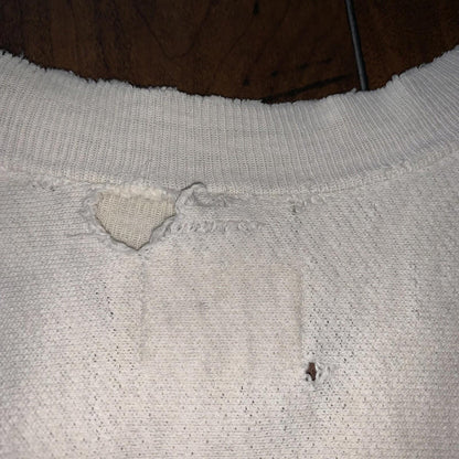 Vintage Champion 1960s True USA Reverse Weave Sweatshirt Gray Basic Crewneck 60s