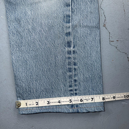 Levis 501 Vintage 80s Redline Selvedge USA XX Jeans Light Wash 30x30 Act 28x27