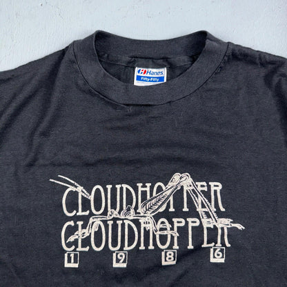 Cloud Hopper Bugs Insects 1986 VTG T Shirt Hanes XL 80s Single Stitch Art Animal