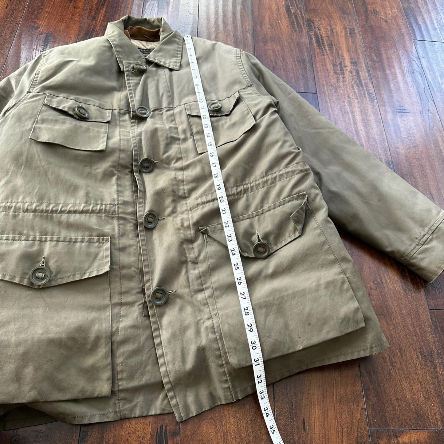 VTG 70's Pioneer Sportswear Men's Med Down Insulated Puffer Coat Jacket Shell