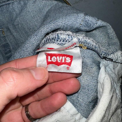 Levis 501 Vintage Y2K XX Straight Leg Jeans Blue Light Wash 36x34 Act 35x31