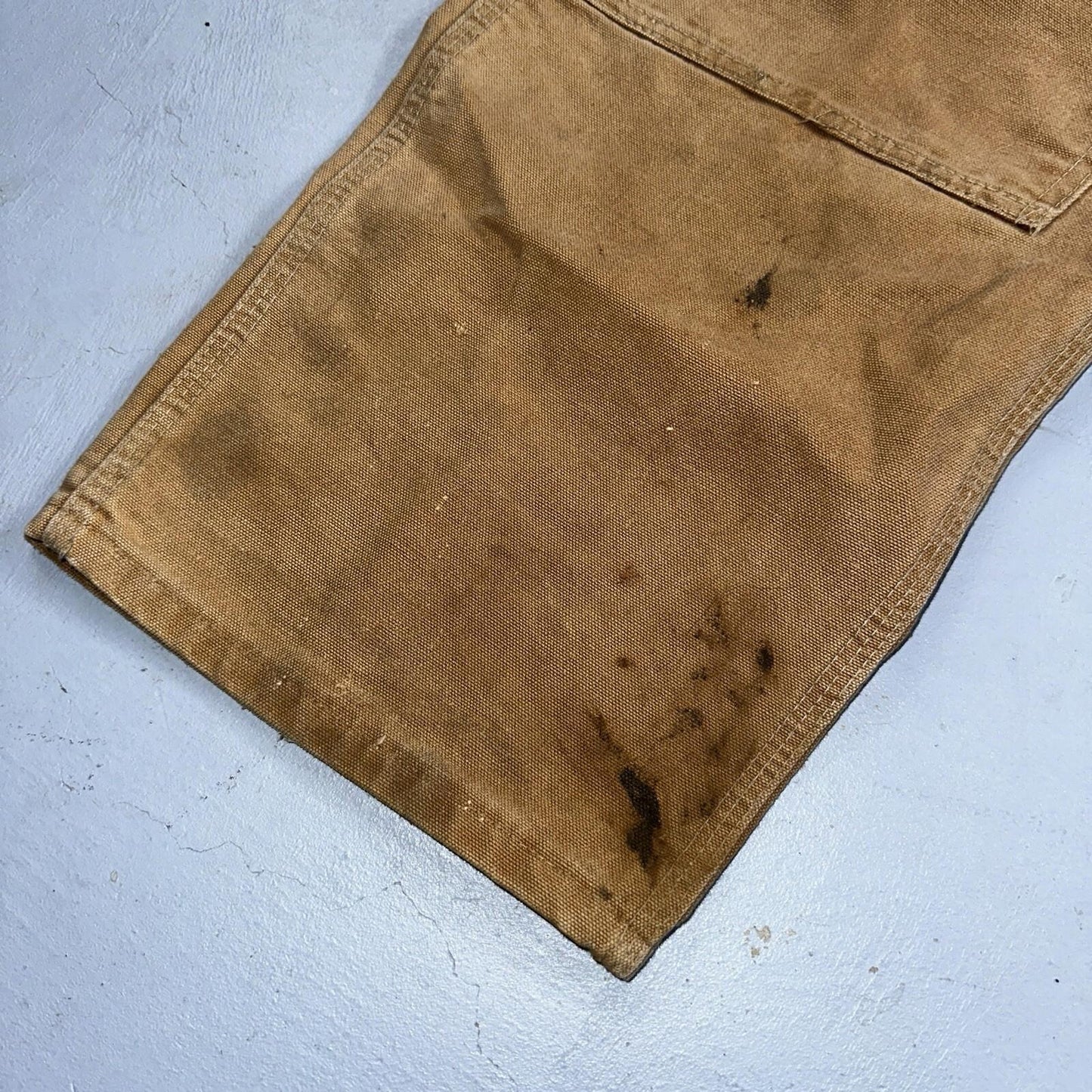 Carhartt 1989 VTG Double Knee Carpenter 80s Pants USA B01 Brown 42x32 Act 40x30