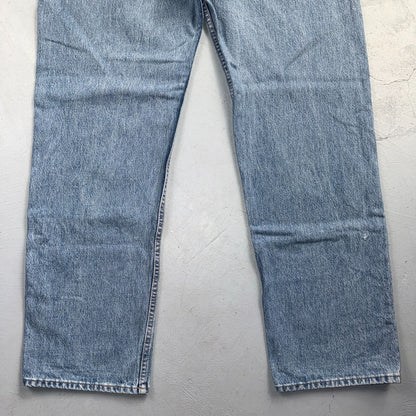 Levis 501 Vintage 80s USA XX Straight Leg Jeans Blue Light Wash 40x32 Act 39x31