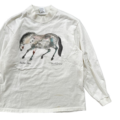 Abstract Painting Of Horse VTG T Shirt Art Rap Music Love Passion Pop Lord Carol
