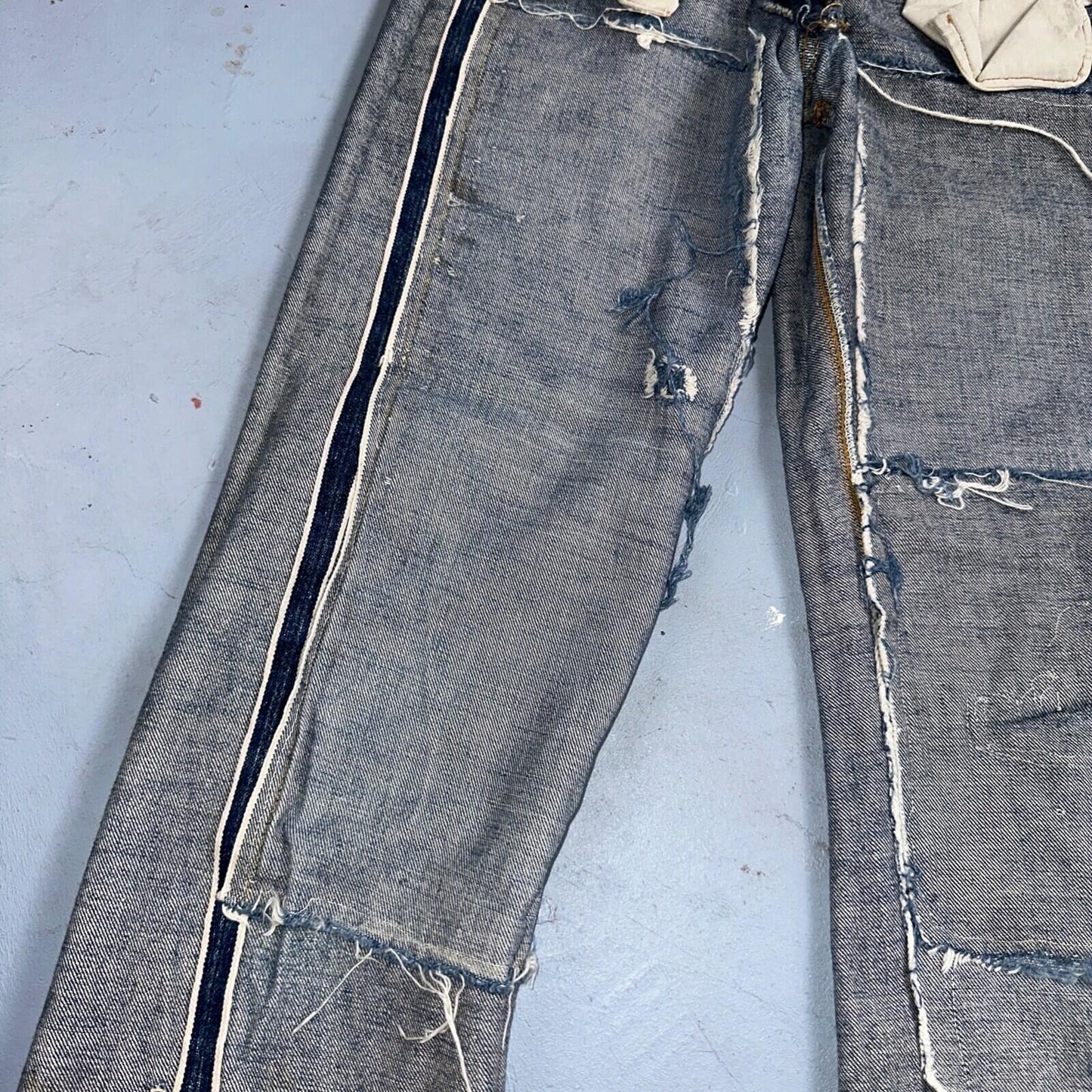 Levis 501 Big E Vintage 60s Redline Selvedge USA XX 1960s Jeans 66 Act 26x25