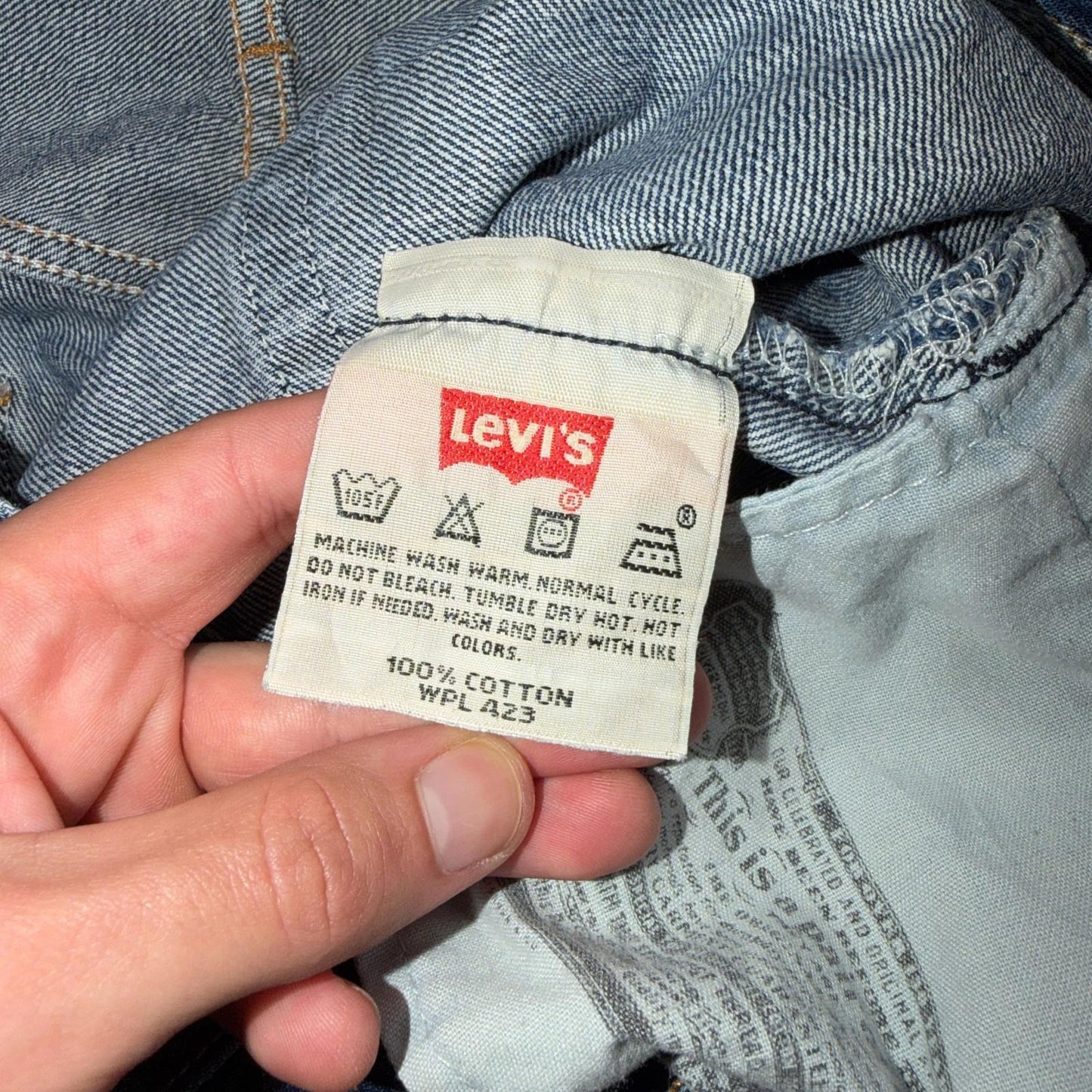 Levis 501 Vintage Y2K 90s XX Straight Leg Jeans Blue Med Wash 34x32 Act 32x30