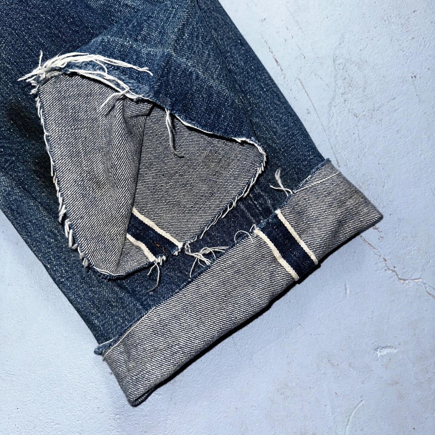Levis 501 Big E Vintage 60s Redline Selvedge USA XX 1960s Jeans 27x30 Act 25x28