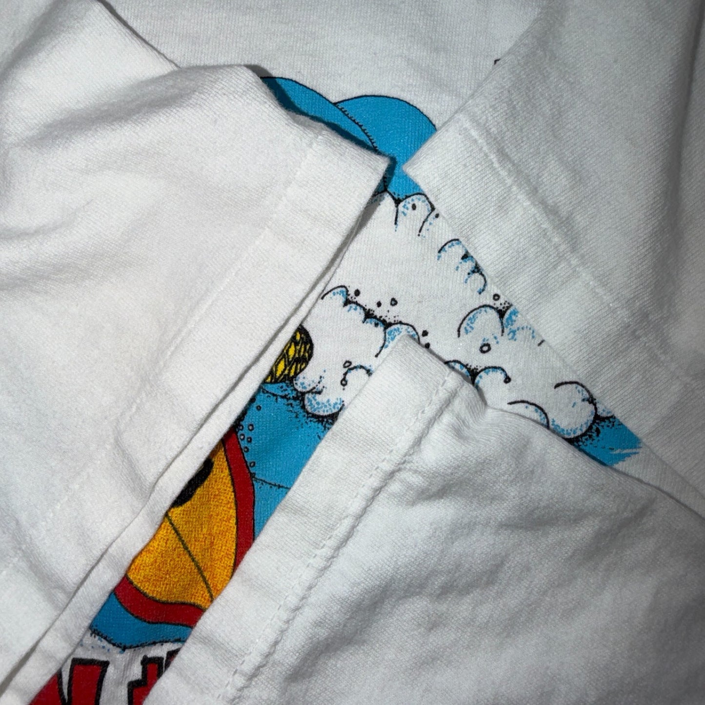 VTG 80s Oregon OSU T Shirt Beaver Waterproof Sunblock Surf Graphic Skate Aloha