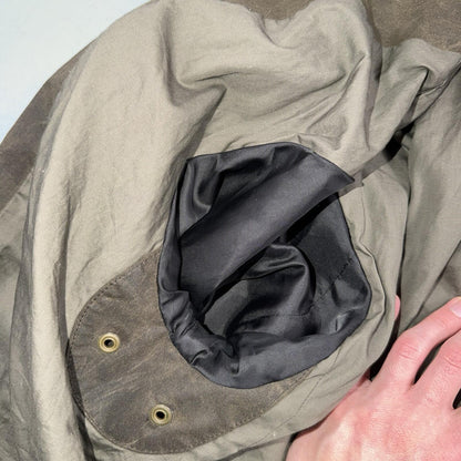 Filson Waxed Trench Coat Size XS Olive Oil Cloth Jacket Rare Mint Condition