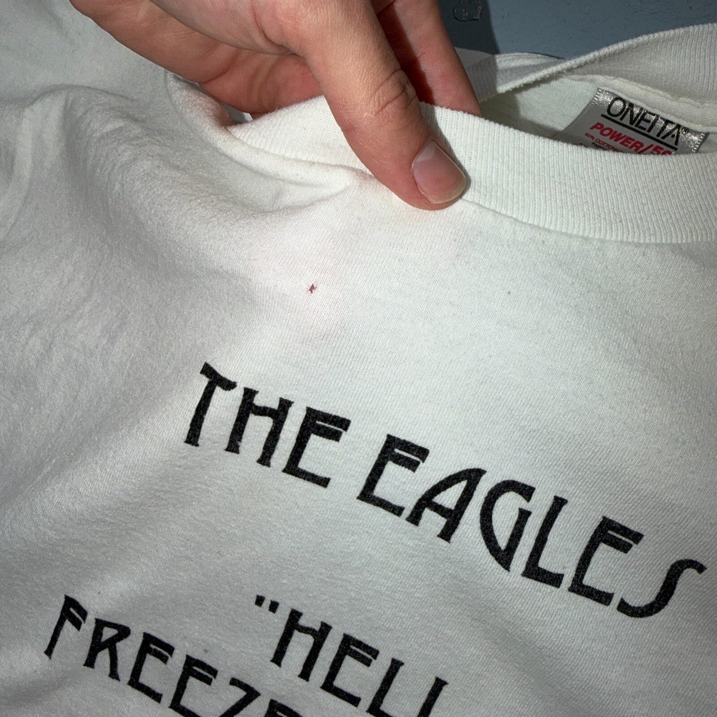 Eagles Band 1994 VTG T Shirt Hell Freezes Over July 21 Superdome Concert Music