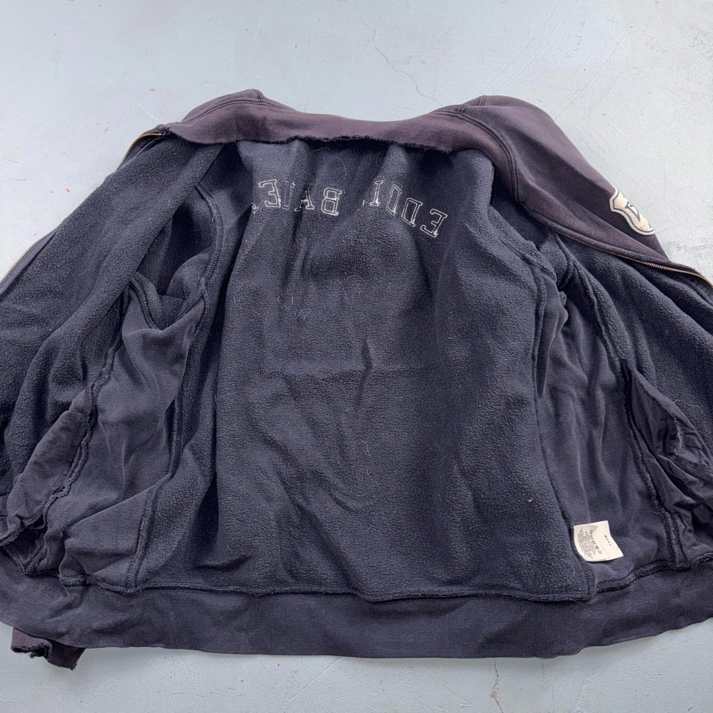 Eddie Bauer Sport Shop Full Zip Track Coach Jacket Thrashed Japan Large